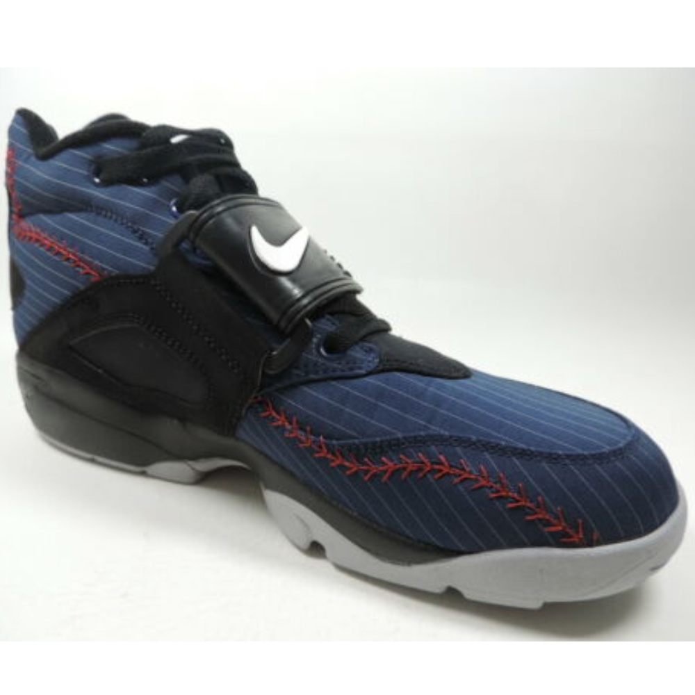 Nike Air Diamond Turf Mens Shoes Blue Navy - Picture 3 of 8